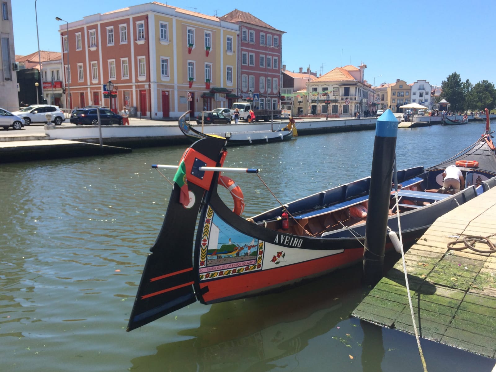 Moliceiro båd i Aveiro