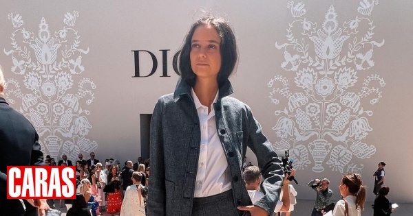 Victoria Federica de Marichalar porte un style classique et féminin au défilé Dior à Paris
