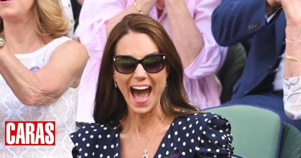 Kate choisit sa robe imprimée préférée pour assister à la finale de Wimbledon