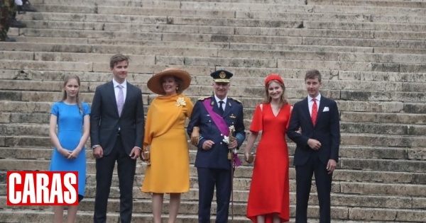 Sophistiquée, la princesse Elisabeth était au centre de l'attention lors de la fête nationale belge