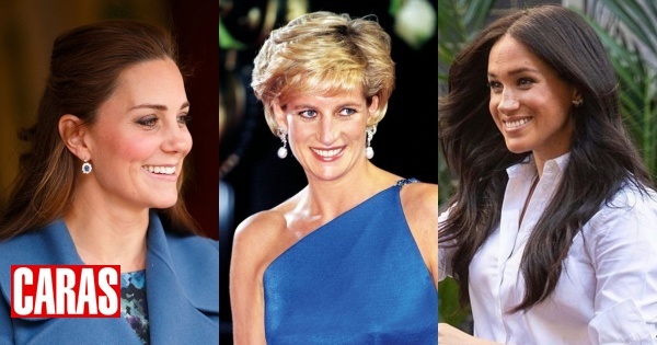 Voici comment Kate et Meghan portent les bijoux ayant appartenu à la princesse Diana
